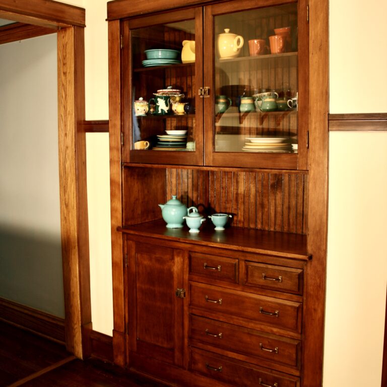 Fully restored hutch including repairs to broken drawer bottoms